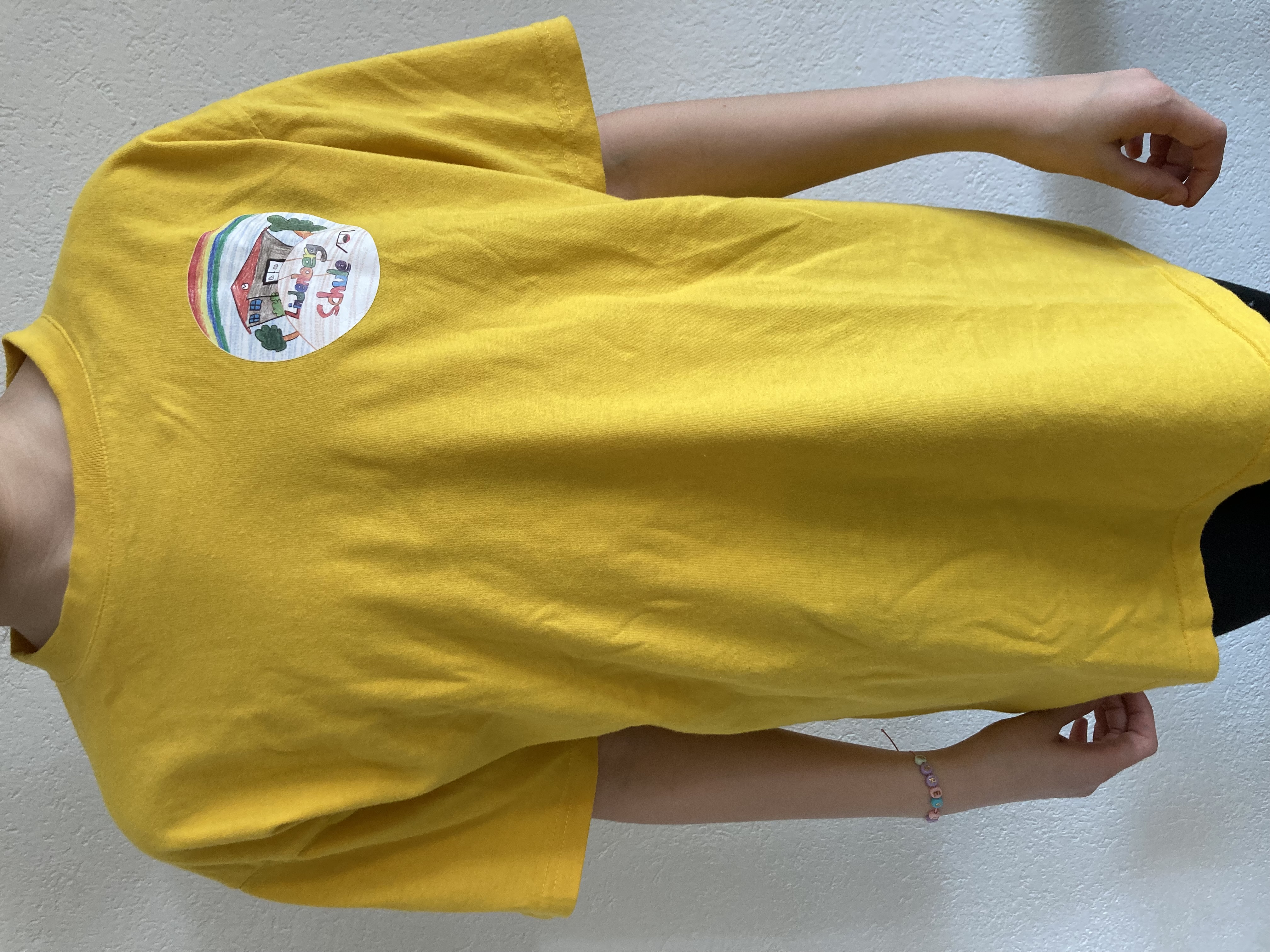 Schul T Shirt Kind von vorne